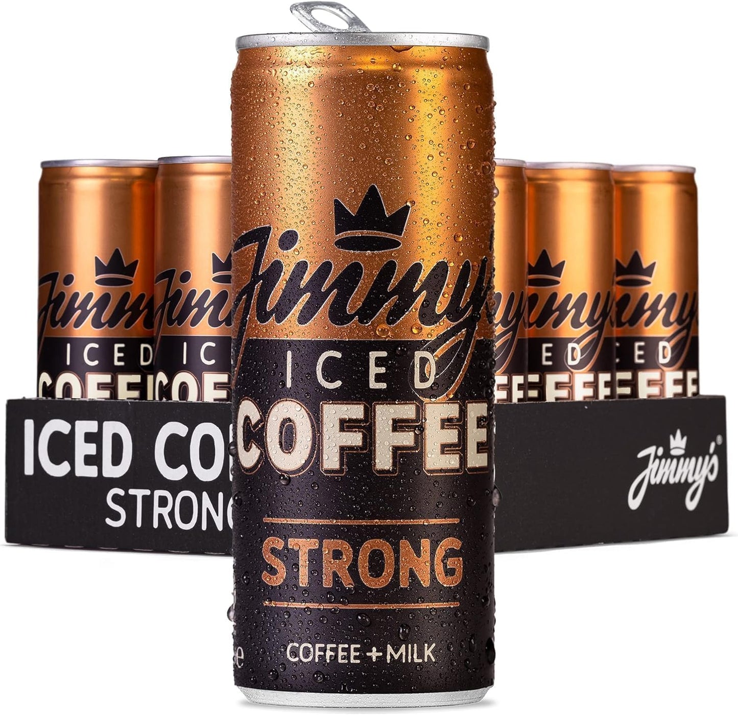 Jimmys Iced Coffee Strong Cans Pack (12x250ml)