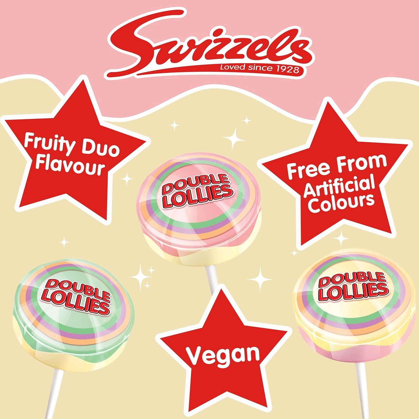 Swizzels Double Lollies Dispenser Box x 100's