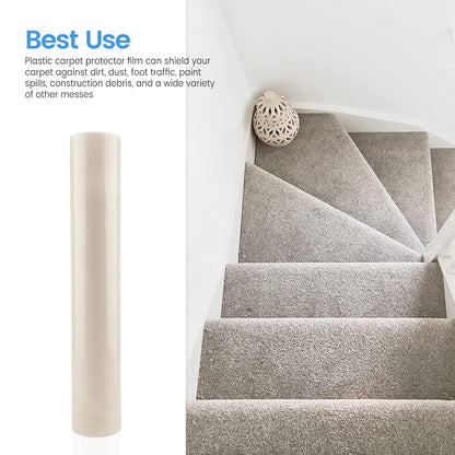 SupaDec Carpet Protector Film 500mm x 25m