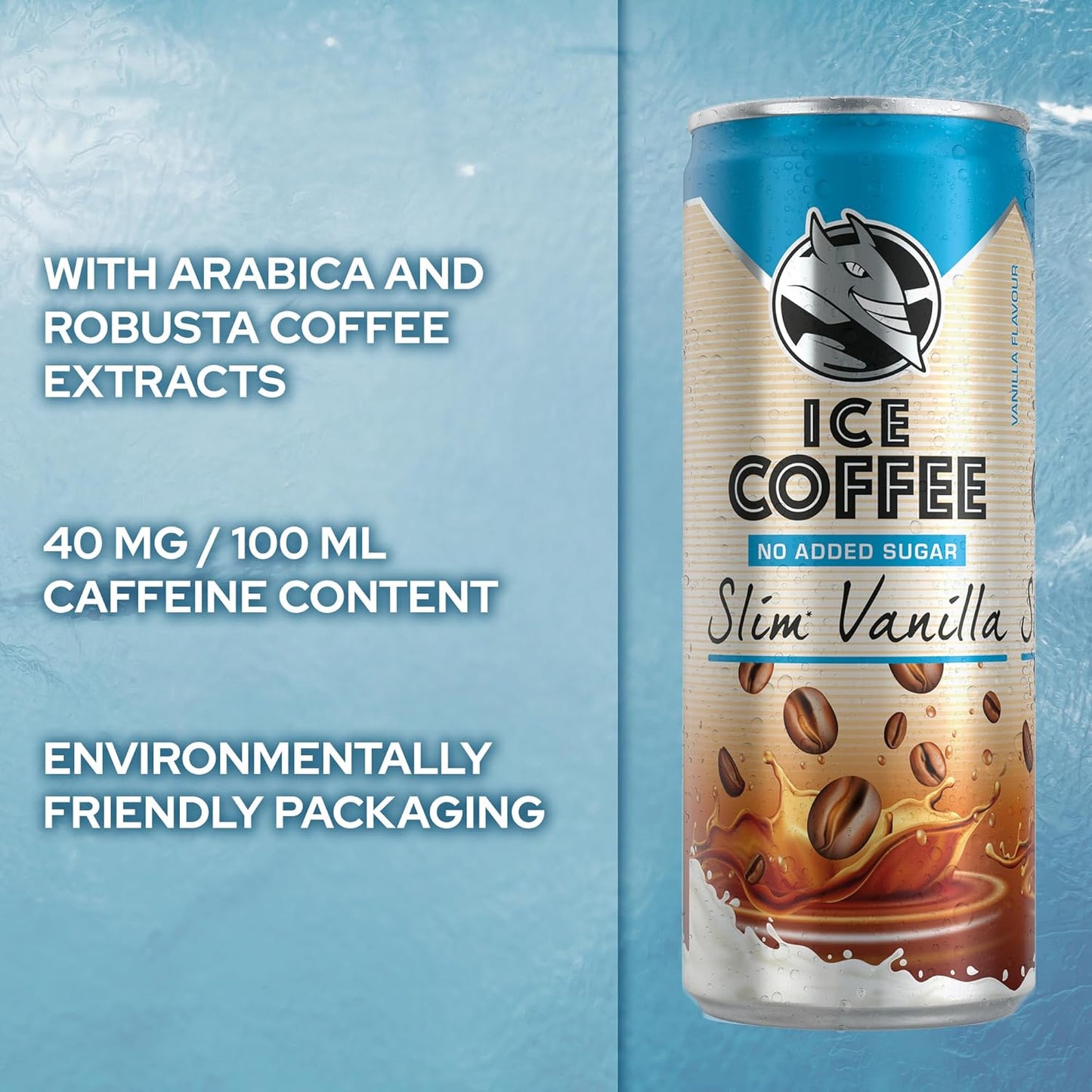 Hell Ice Coffee Slim Vanilla 24 x 250ml