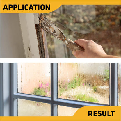 Everbuild 101 Multi-Purpose Linseed Oil Putty Brown 1Kg