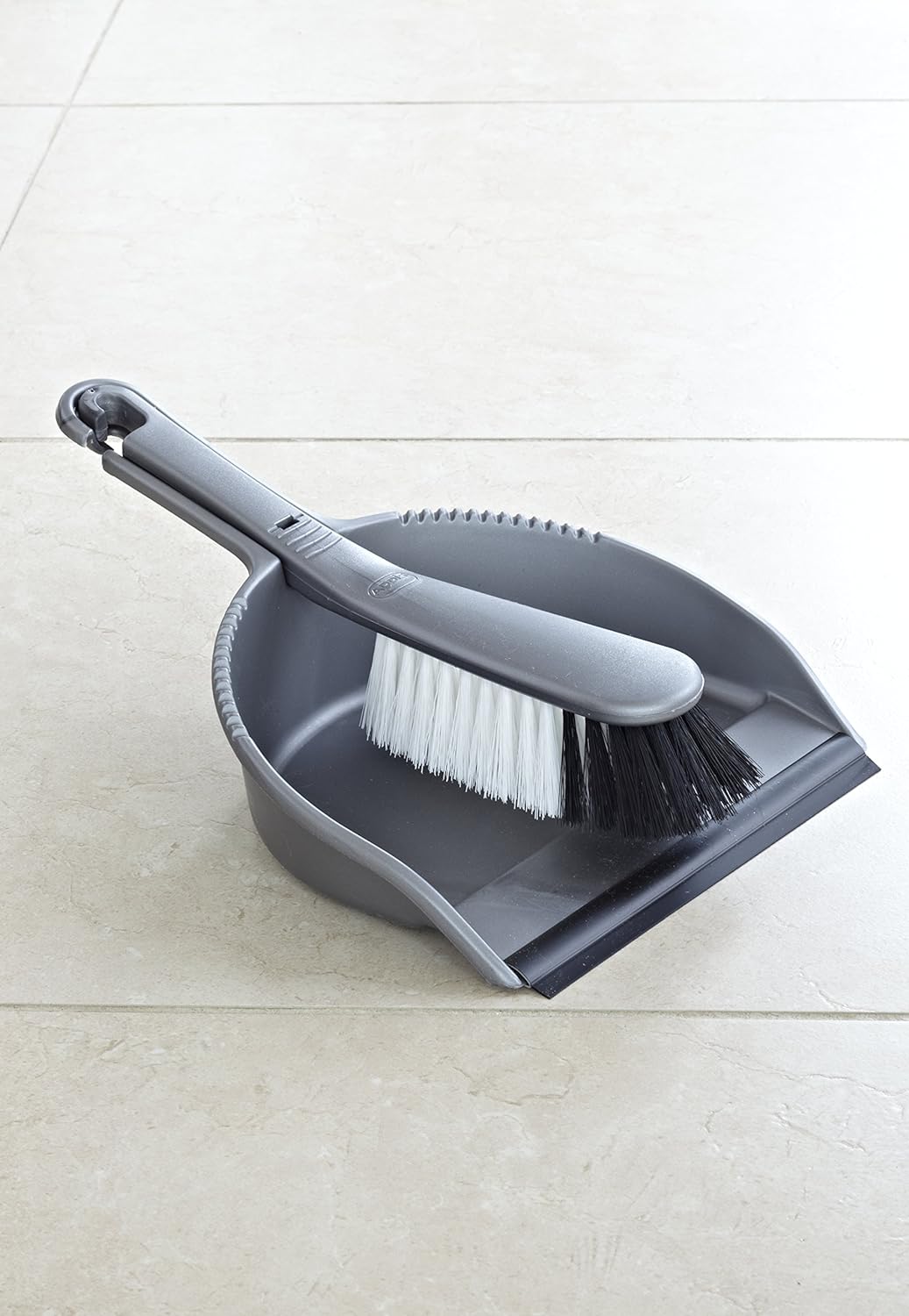 Addis Metalic Short Handle Dustpan & Brush Set