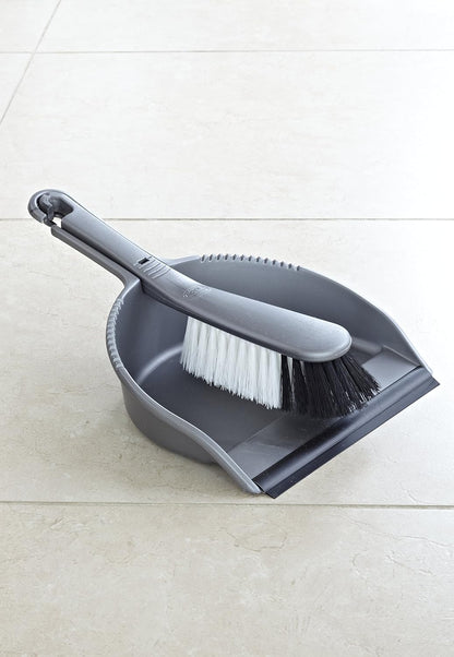 Addis Metalic Short Handle Dustpan & Brush Set