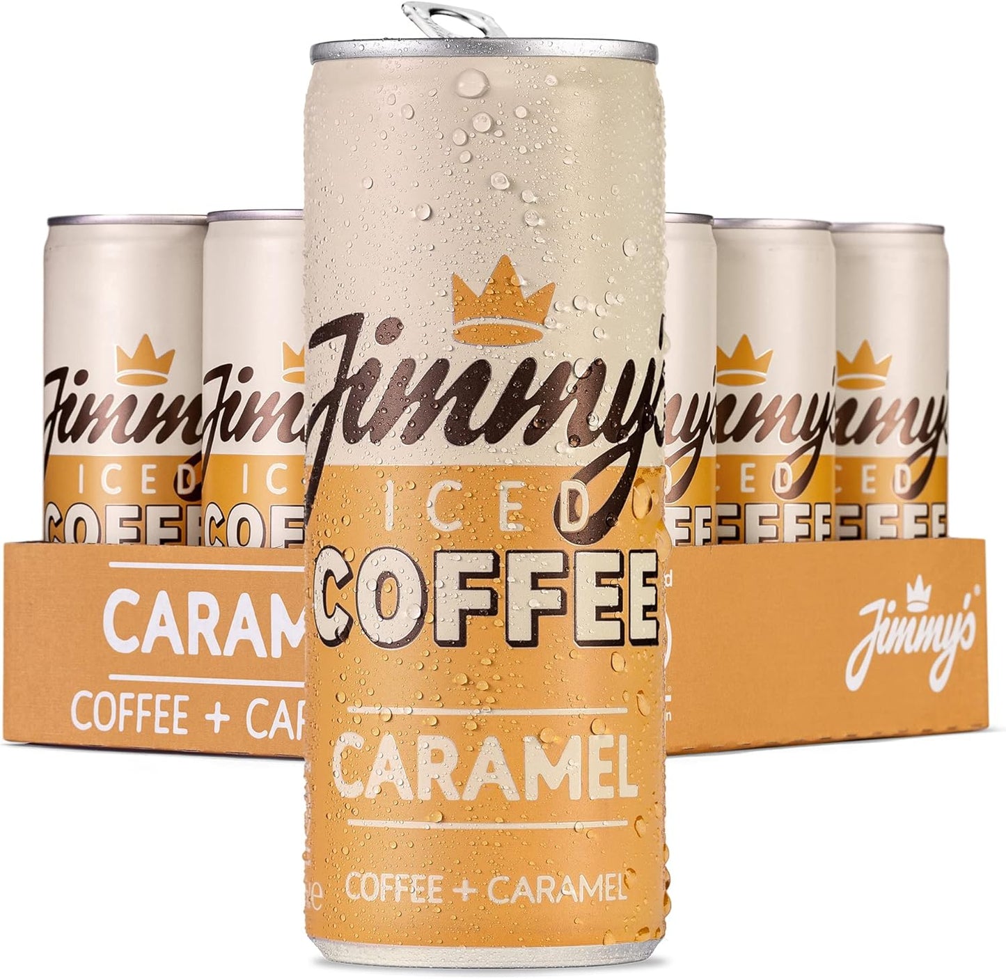 Jimmys Iced Coffee Caramel Cans 12 x 250ml
