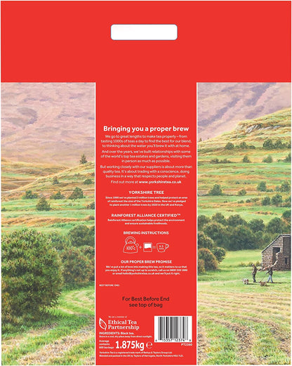 Yorkshire Tea Bags (Pack of 600) | Lets Have a Proper Brew !