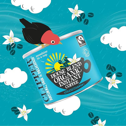 Clipper Fairtrade House Blend Organic Instant Coffee 500g {278 Cups}