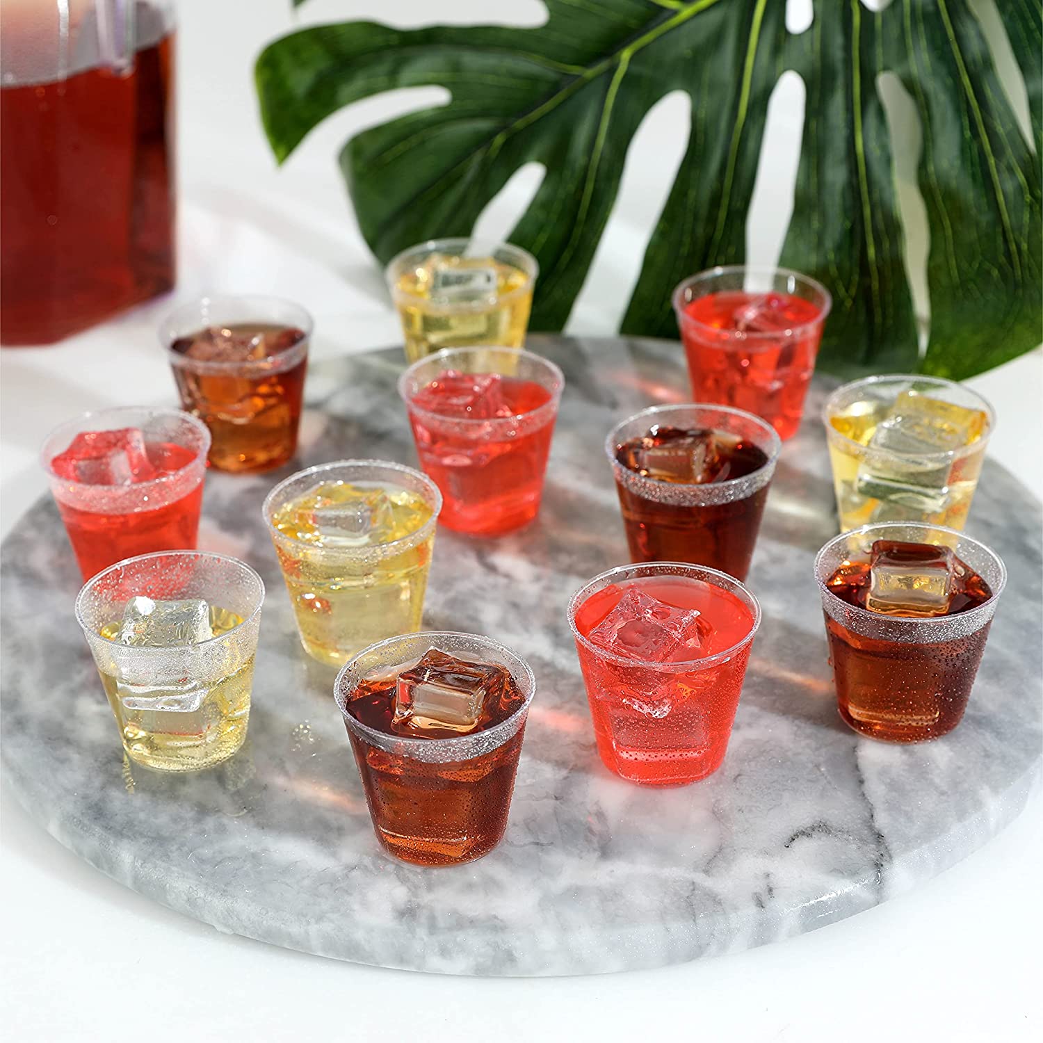 Belgravia 30ml/1oz  Plastic Shot Glasses (Pack of 100) - UK BUSINESS SUPPLIES