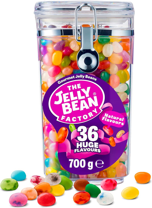 The Jelly Bean Factory, Jelly Beans | Mixed 36 Flavours | 1 x 700g Jar