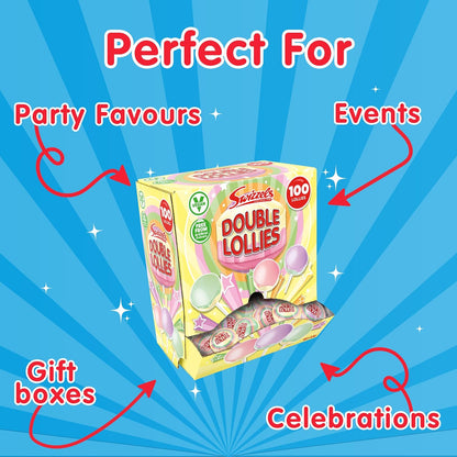Swizzels Double Lollies Dispenser Box x 100's