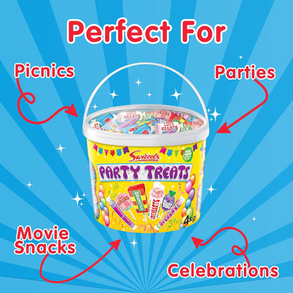Swizzels Party Treat Gifting Tub 3 x 4kg | 12kg Retro Sweet assortment
