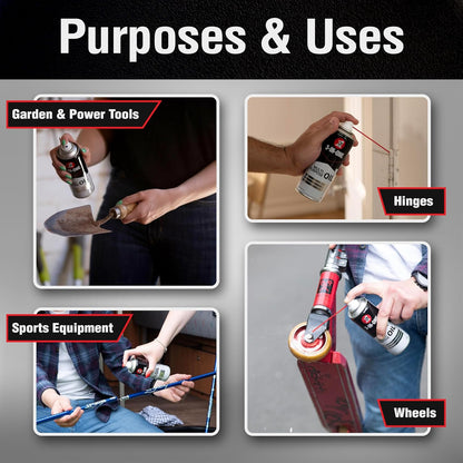 3-IN-ONE Multi-Purpose Oil Spray, Lubricates & Cleans Moving Parts - 200ml