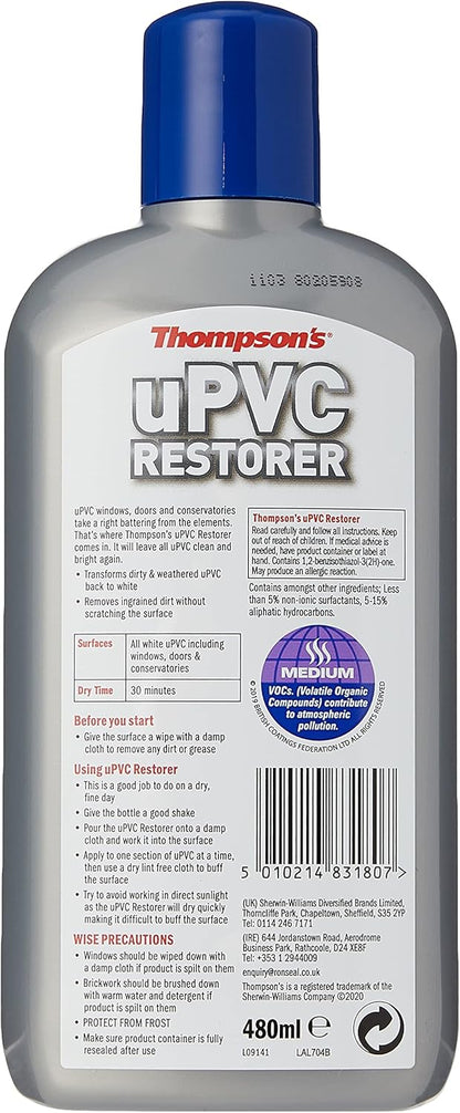 Thompsons UPVC Cleaner and Restorer | 480ml