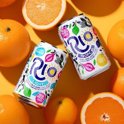 Rio Tropical Sparkling Fruit Drink | 1 x 24 x 330ml