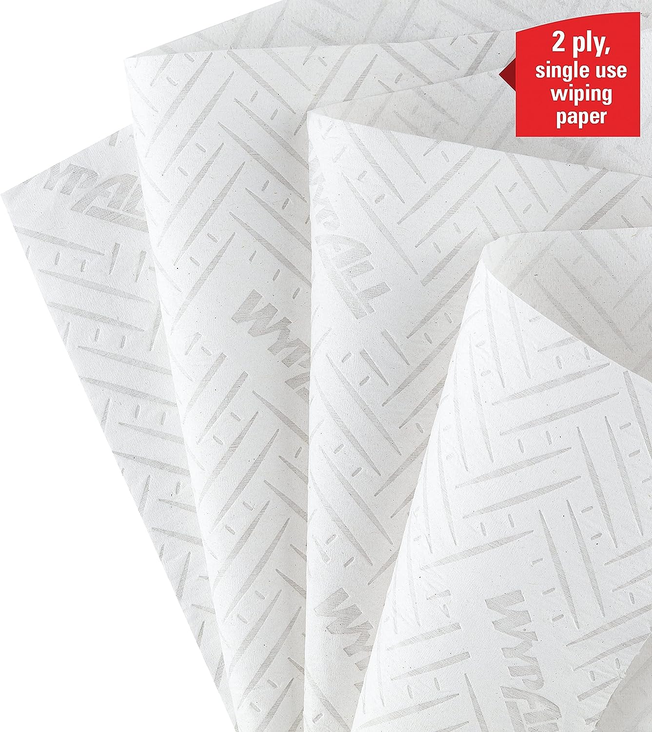 WypAll L20 Cleaning and Maintenance Wiping Paper 7278 - 2 Ply Centrefeed Rolls - 6 Rolls x 400 White