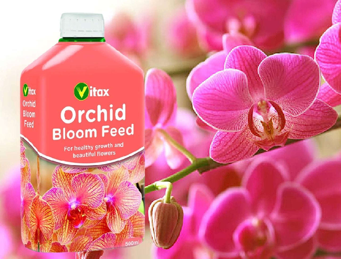 Vitax 500ml Orchid Bloom Feed | For healthy growth & beautiful blooms.