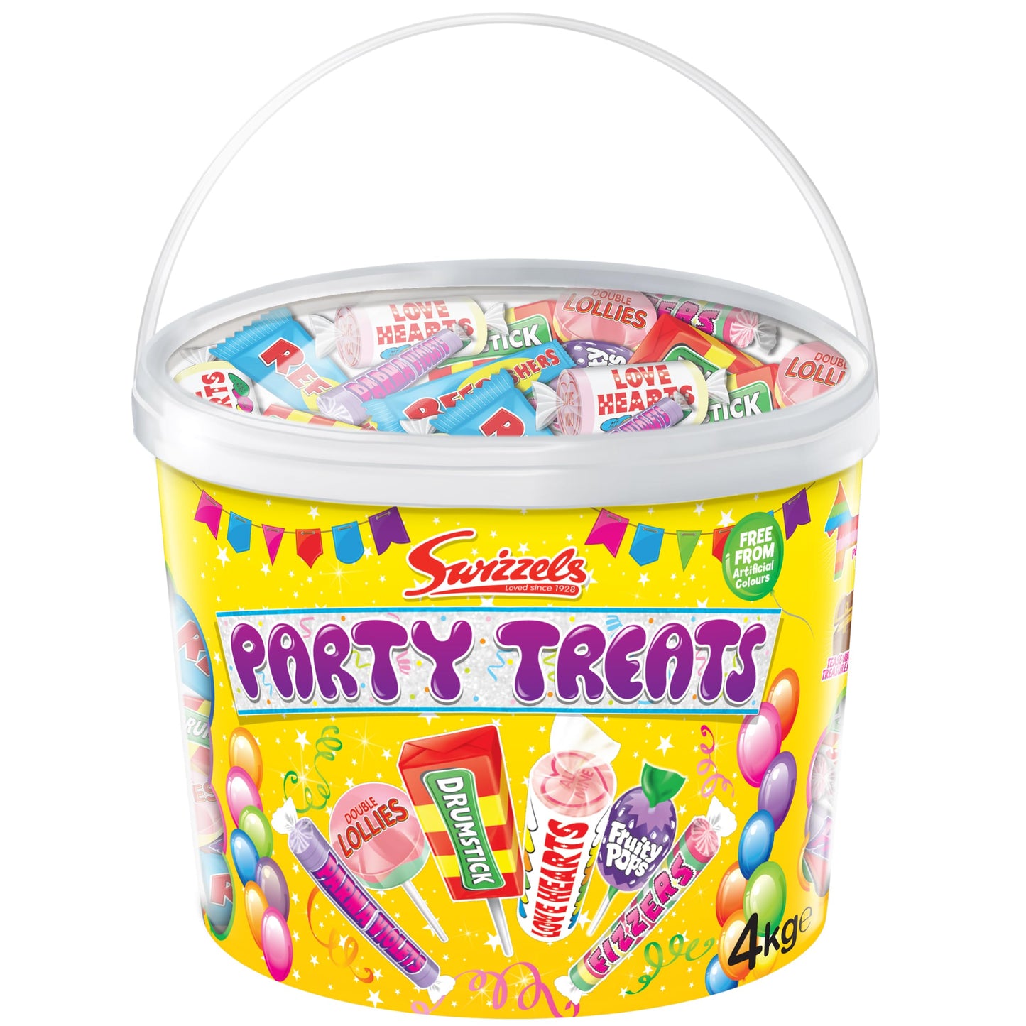 Swizzels Party Treat Gifting Tub 3 x 4kg | 12kg Retro Sweet assortment