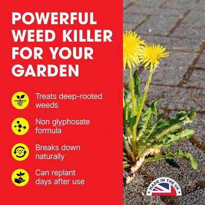 Doff NEW Ultra Weedkiller | Glyphosate Free | 1 Litre Trigger Spray