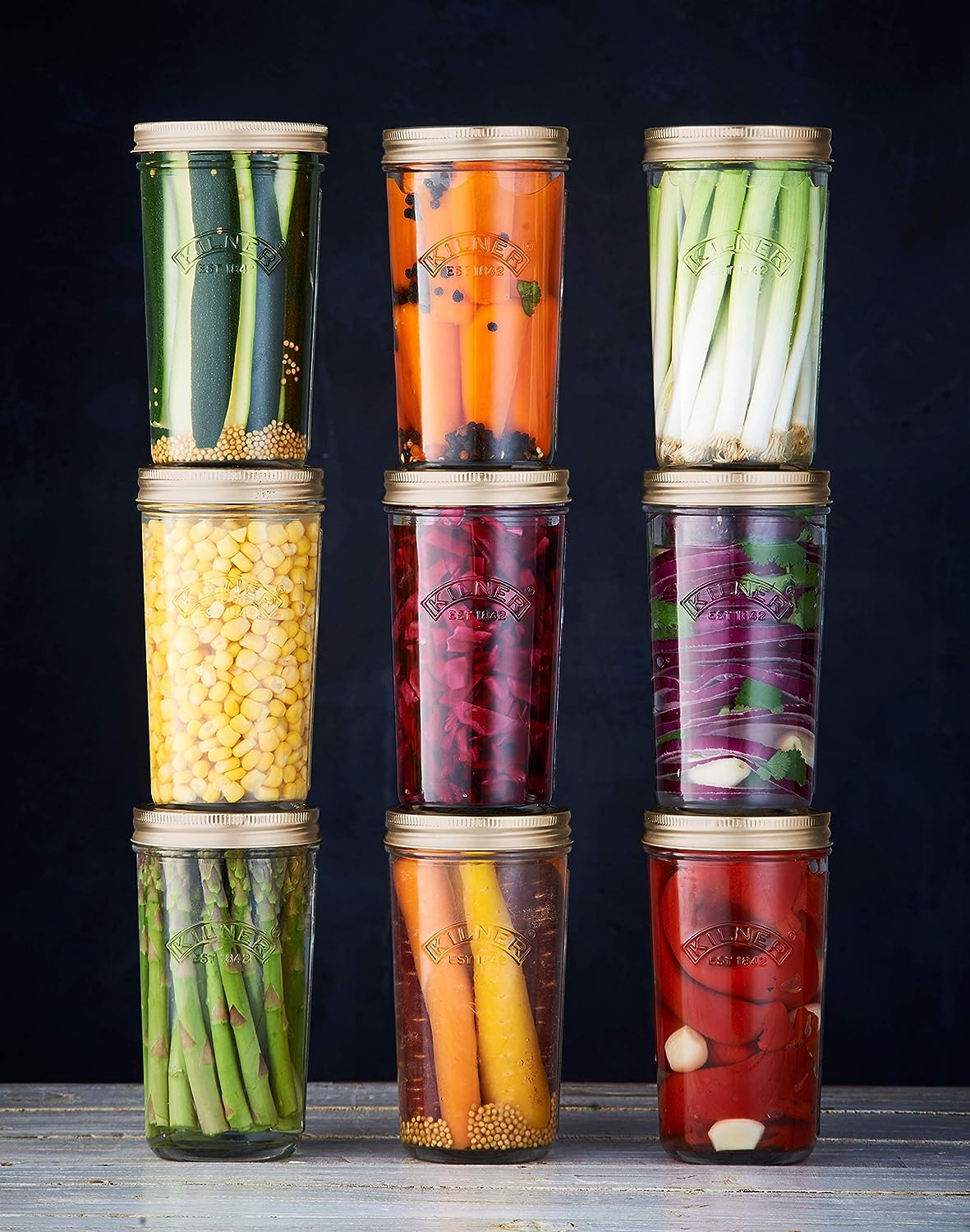 Kilner Small 0.25L Screw Top Preserve Glass Storage Jar, Jam, Chutney or Dessert.