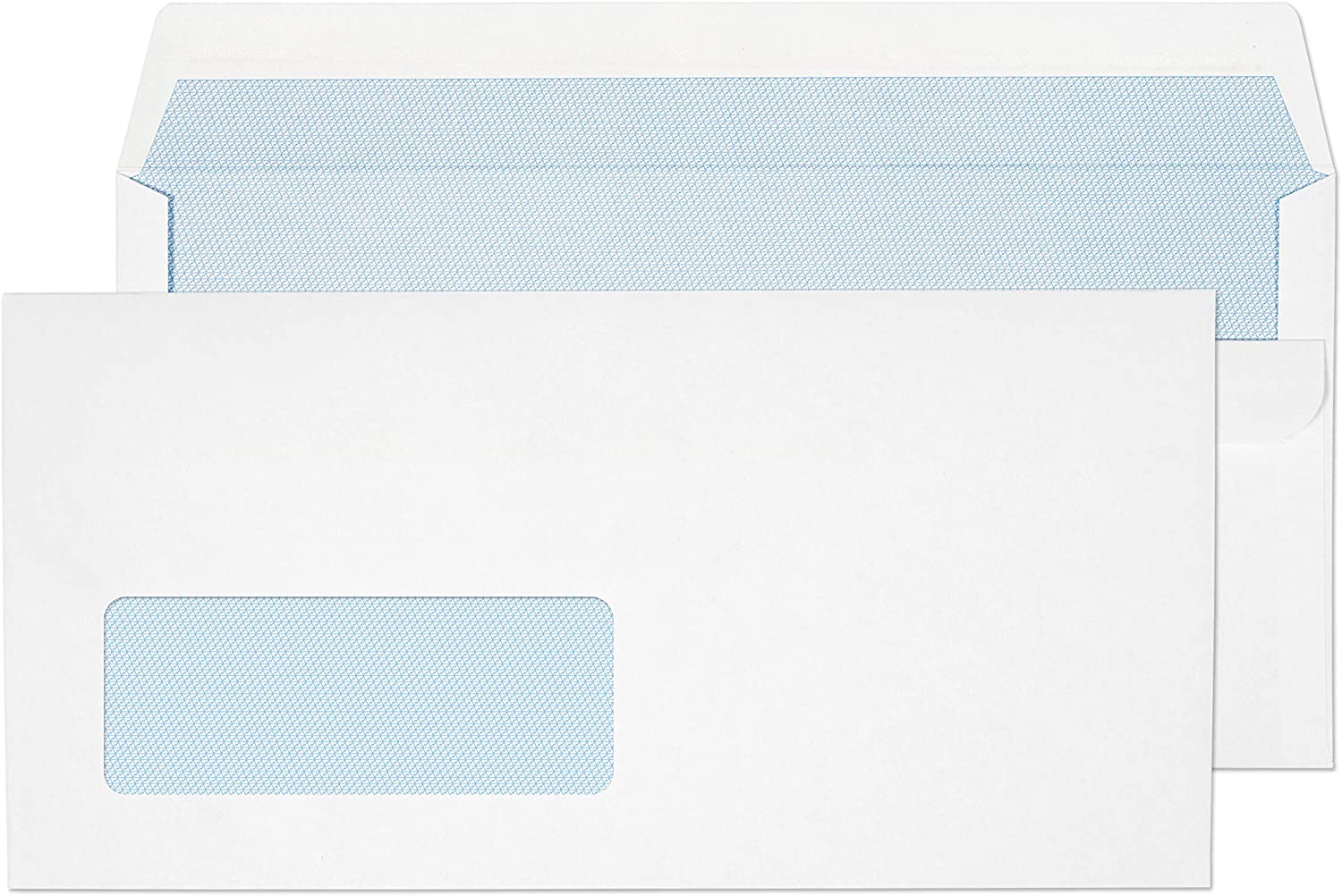 Blake Purely Everyday Wallet Self Seal Window White DL 110×220mm 90gsm Envelopes (1000) - UK BUSINESS SUPPLIES