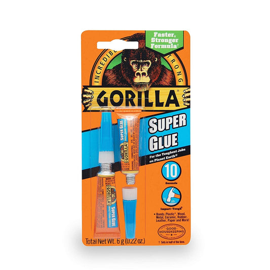 Gorilla Super Glue Clear 3g Pack of 2