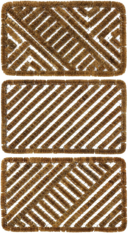 JVL Boston Scraper Door Mat, 39 x 59 cm