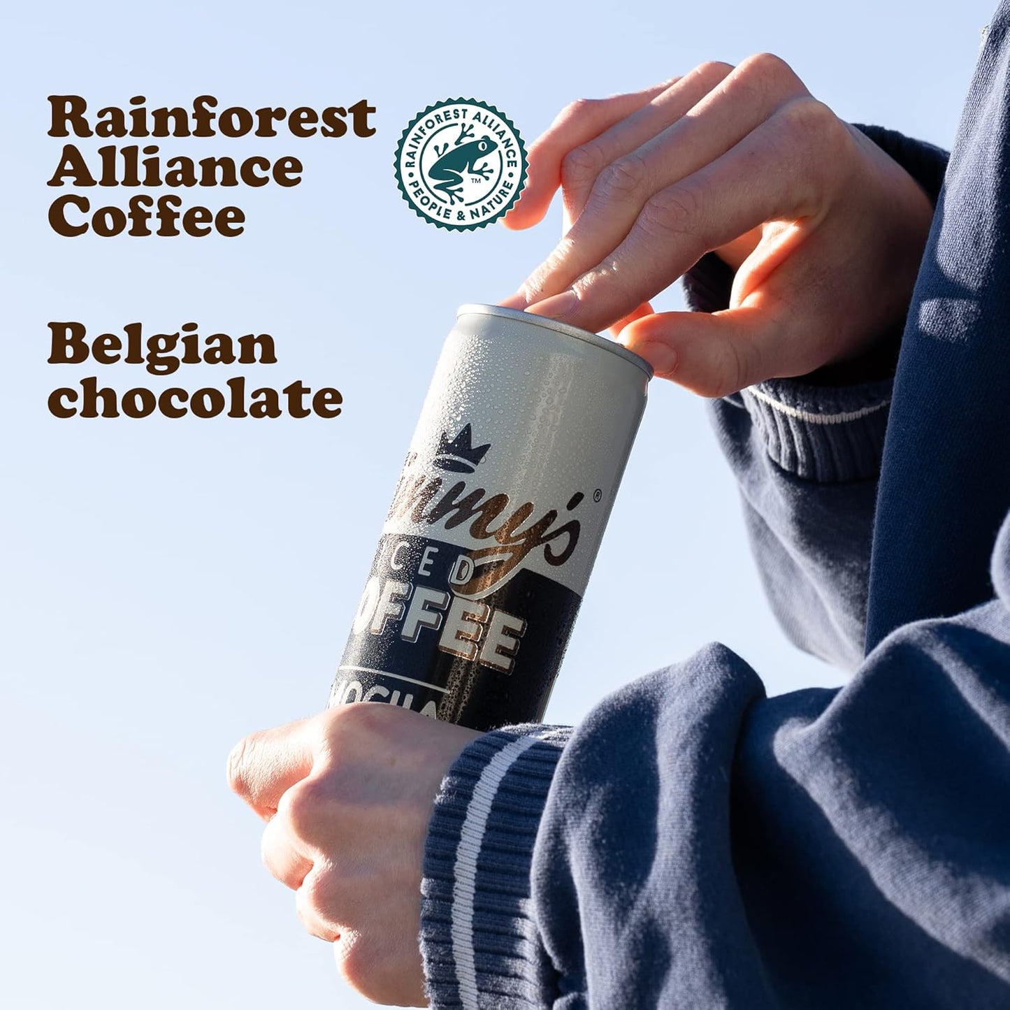 Jimmys Iced Coffee Mocha Cans 12 x 250ml