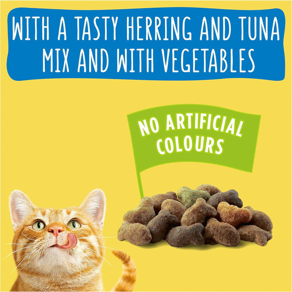 Go-Cat Adult Tuna, Herring & Veg Dry Mix Cat Food 10kg