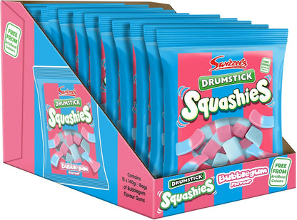 Swizzels Drumstick Squashies Bubblegum 140g