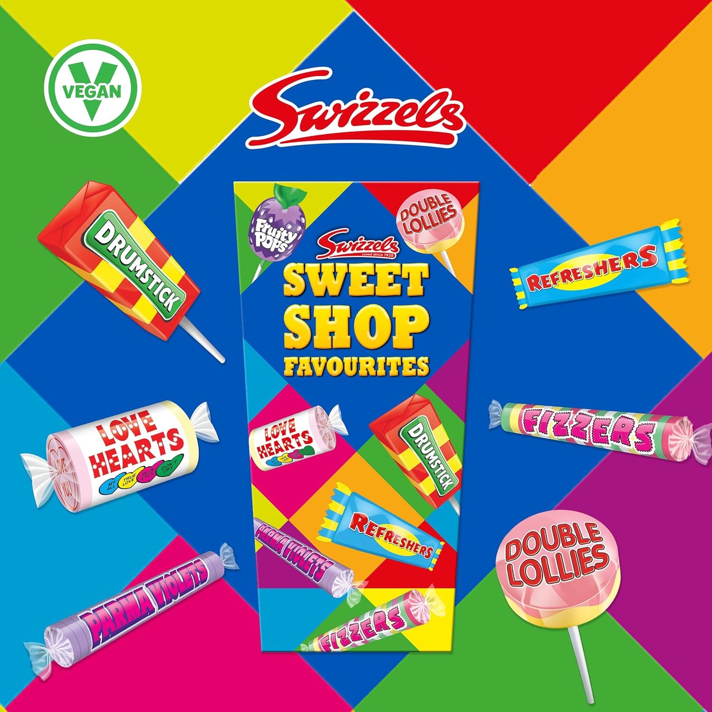 Swizzels Sweet Shop Favourite Cartons 6 x 324g