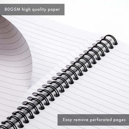 Pukka Pads Pink/Blue Stripes Jotta A4 Notebook {3 Pack}