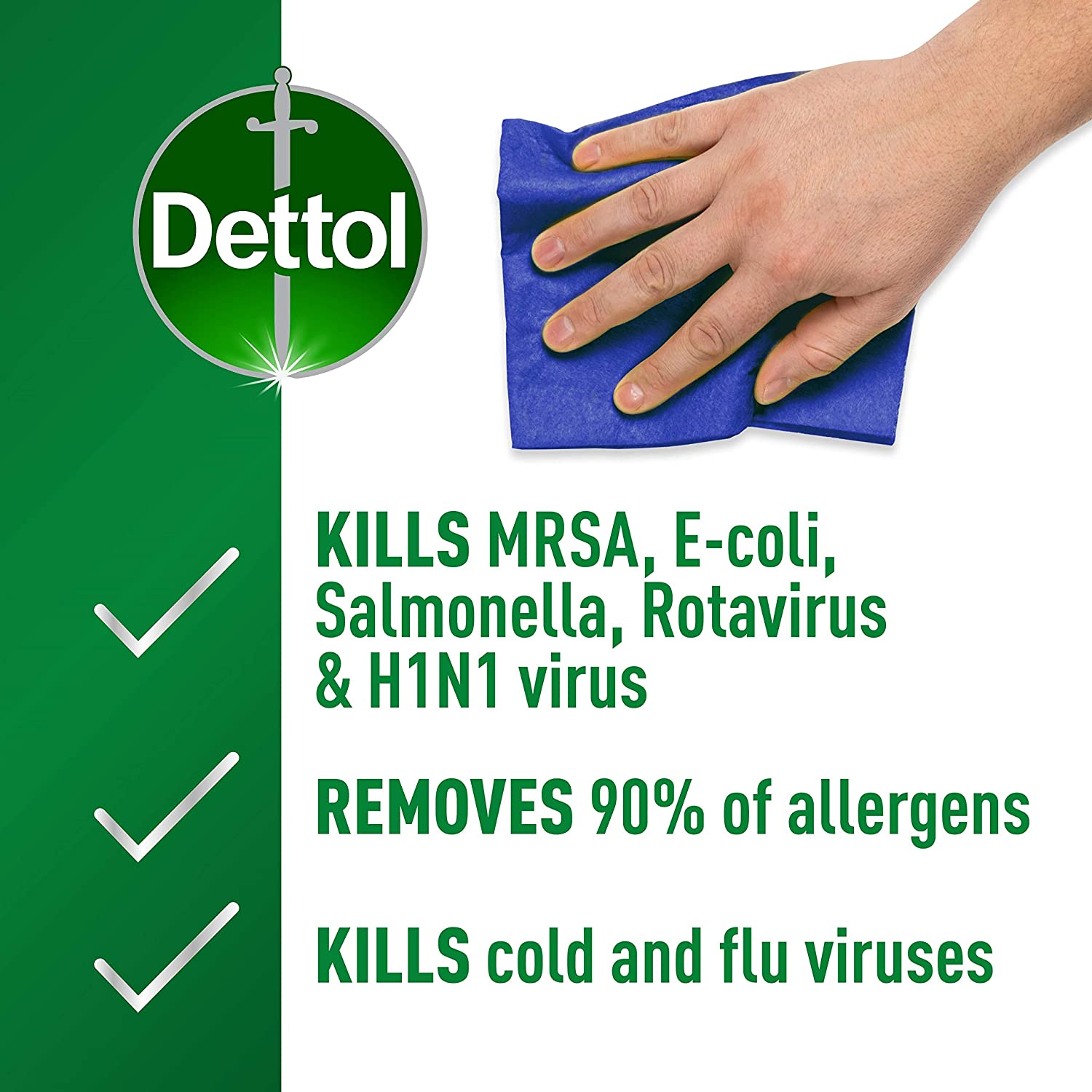Dettol Antibacterial All Purpose Surface Disinfectant Cleanser, 750ml - UK BUSINESS SUPPLIES
