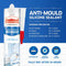 Unibond Anti-Mould Bathroom & Kitchen Sealant Translucent 6 x 274g