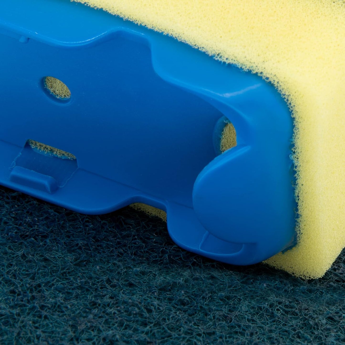 Spontex Dishmop General Purpose Refills, Pack Of 3,Yellow Spongegreen Scourer