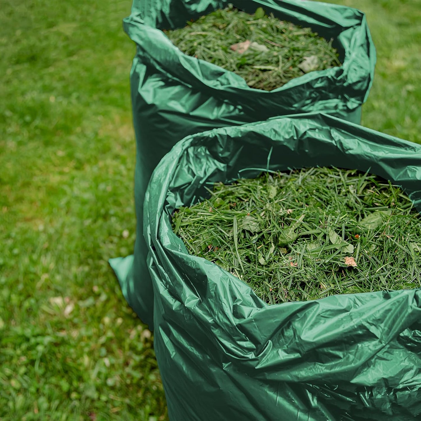 Ecobag 10 - Pack Extra Strong Heavy Duty Garden Sacks, 100L Recyclable Refuse Bags