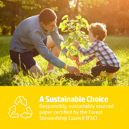 HP Everyday A4 Paper - White - 75gsm - Box (5 x 500 Sheets) - UK BUSINESS SUPPLIES