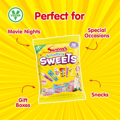 Swizzels Scrumptious Sweets 173g | Retro Classics | 6 Pack Bundle