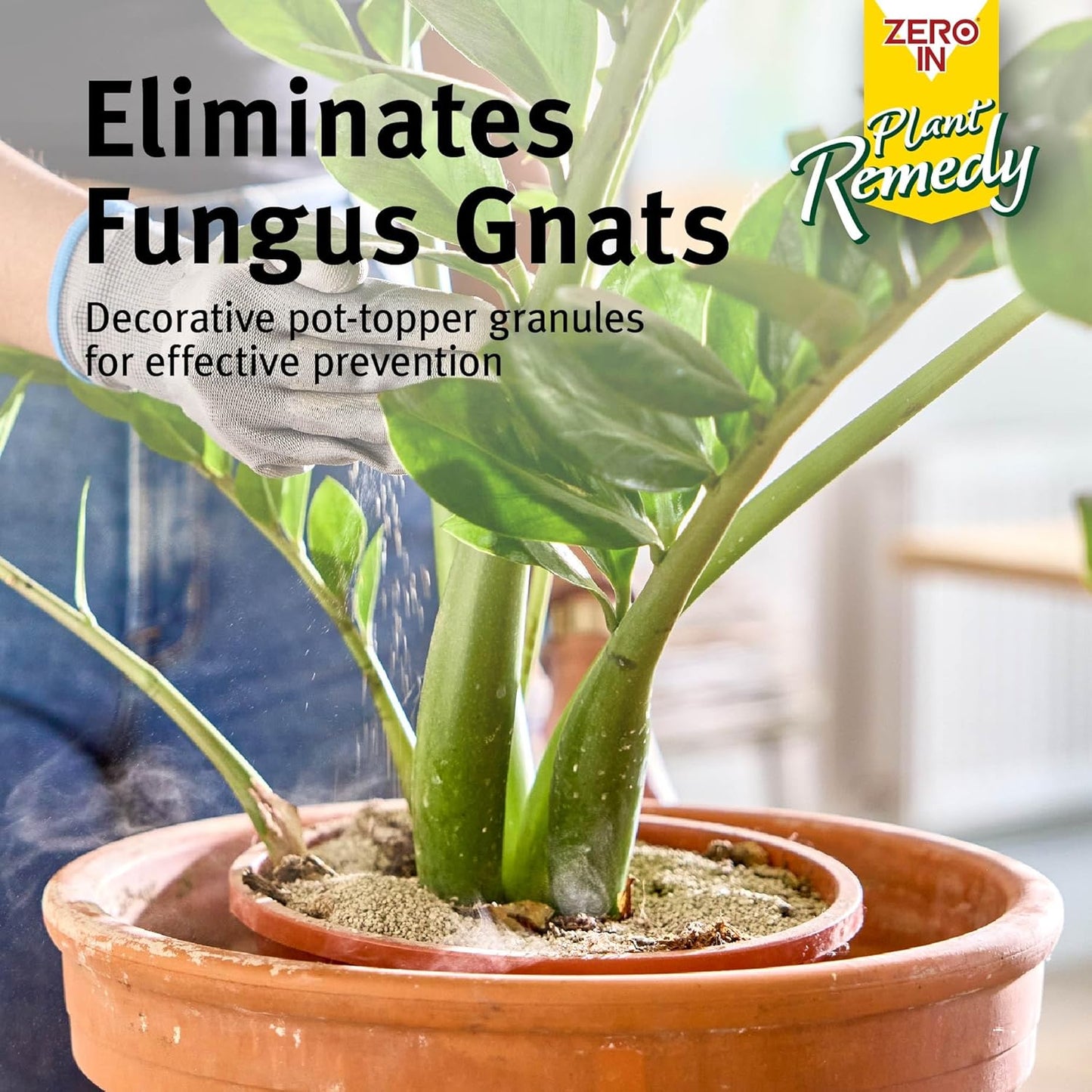 Zero-In Gnat Barrier Granules | 100% Natural Pumice Granules| 1 x 2.5L Bag