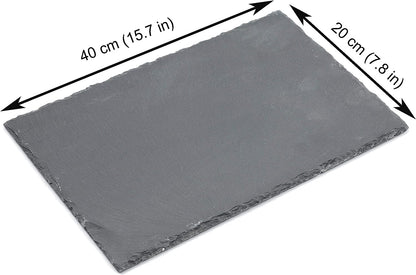 Fixtures Slate Platter/Plate 40 x 20cm