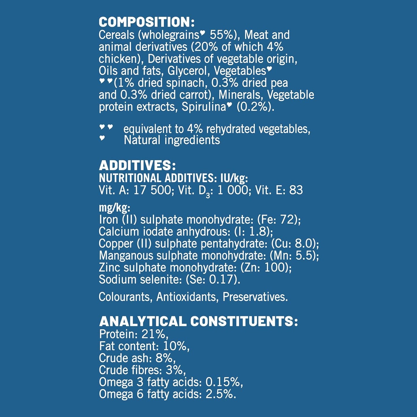 Bakers Adult Chicken & Vegetables Dry Dog Food 3kg