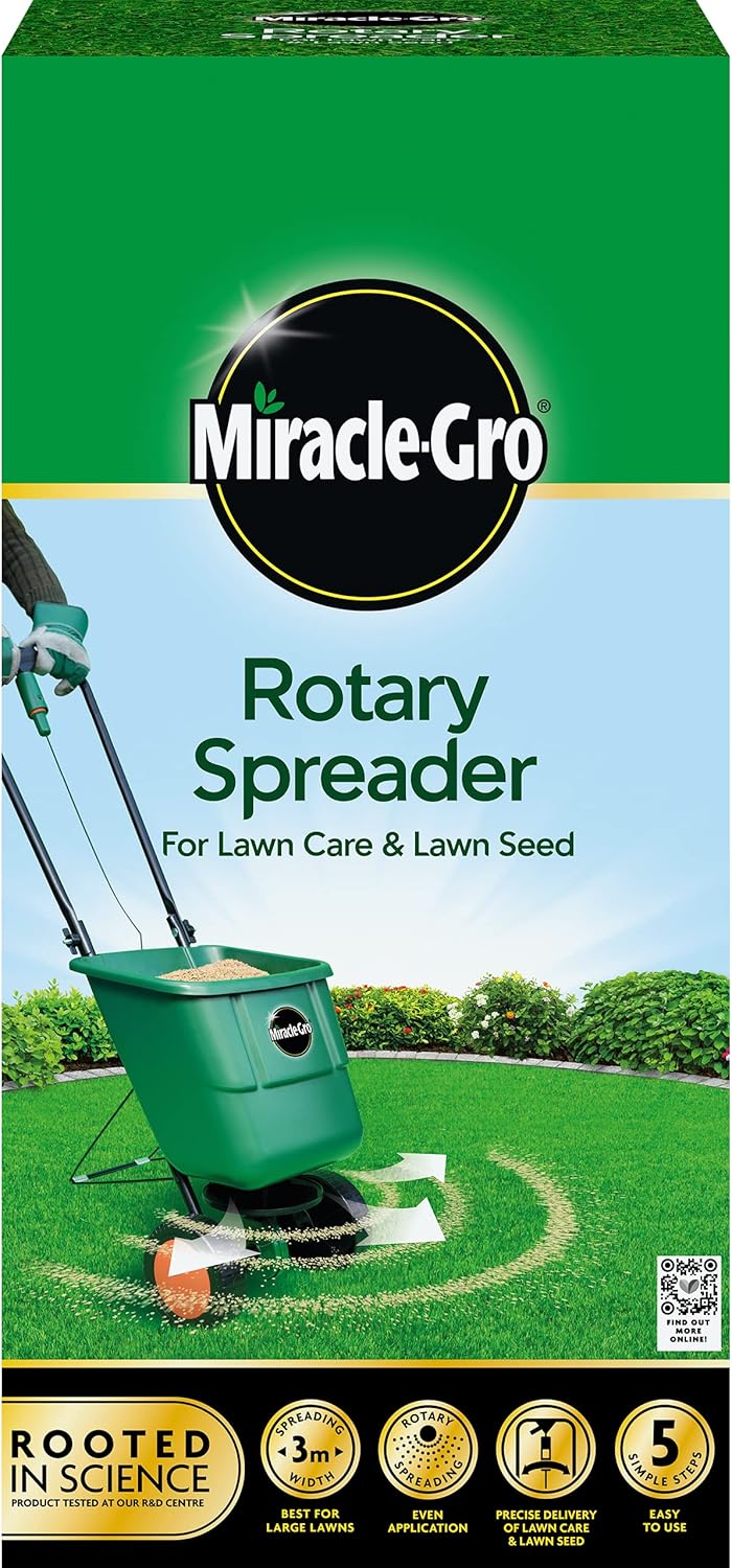 Miracle-Gro Rotary Lawn Seed Spreader
