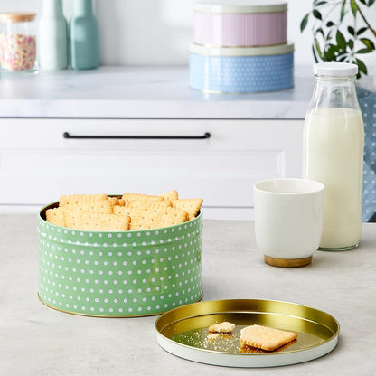 Tala Orignals Cake Storage Tins, Set Of 3 Round Nesting Cake Storage Tins