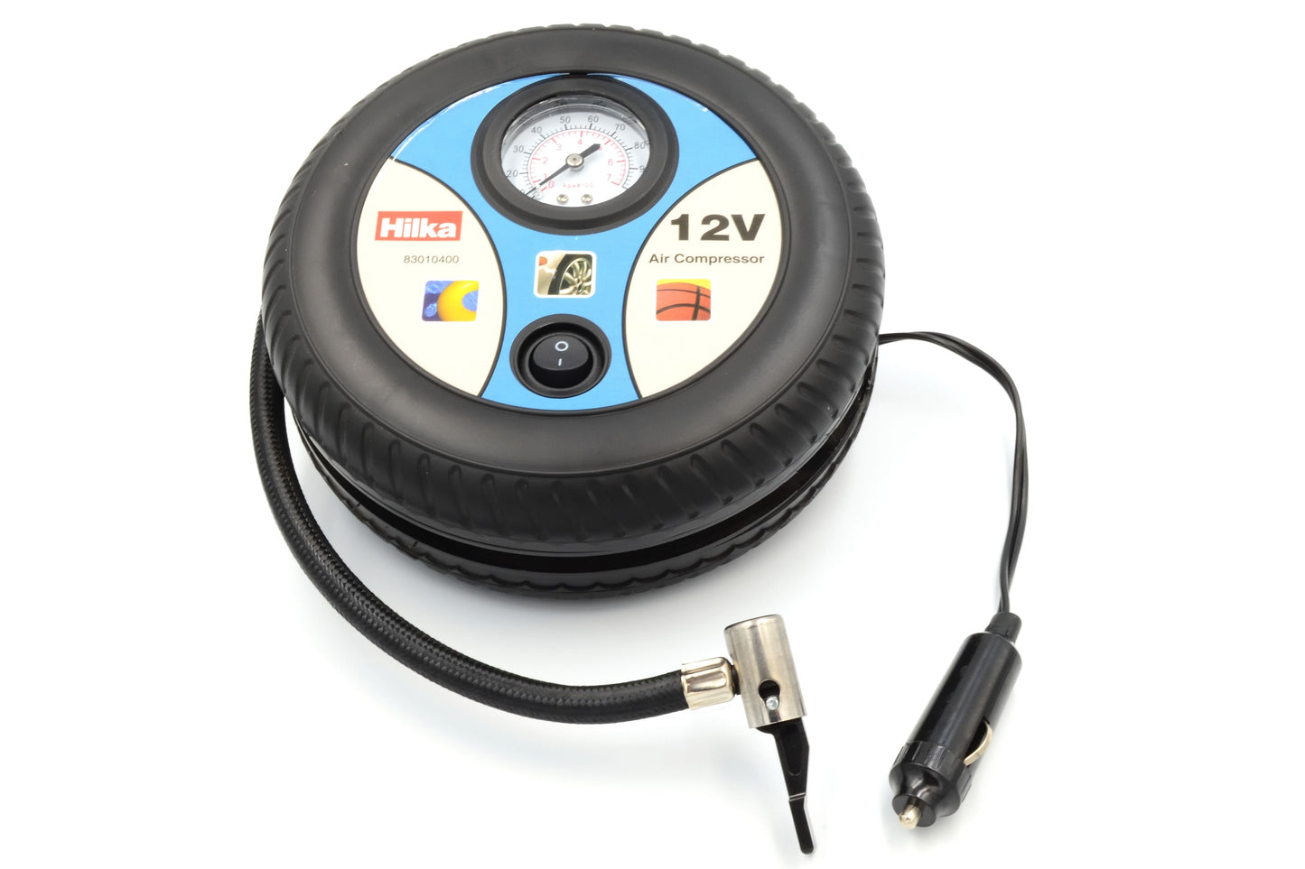 Hilka Tools Heavy Duty 12V Car Air Compressor