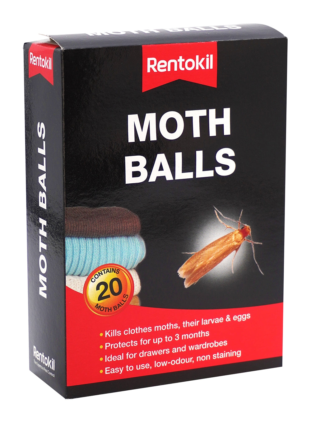 Rentokil Moth Balls Pack Of 20