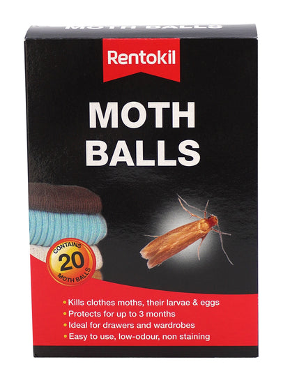 Rentokil Moth Balls Pack Of 20