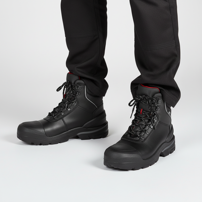 Uvex Quatro Leather Safety Boot Black Size { All Sizes}