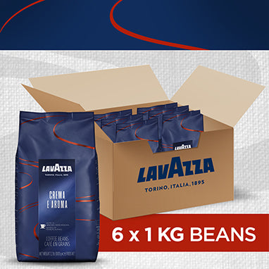 Lavazza Crema e Aroma Coffee Beans 1kg - UK BUSINESS SUPPLIES