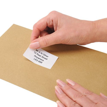 5 Star Multipurpose Labels Laser Copier Inkjet 105x71mm White (Pack of 800) 903865