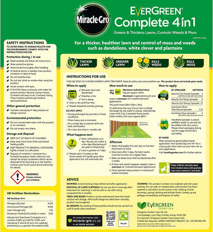 Miracle-Gro Evergreen Complete 4in1 80m2
