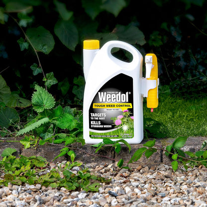Weedol Tough Weed Control Sprayer | 3 Litre | Ready to Use | Kills and Prevents Regrowth