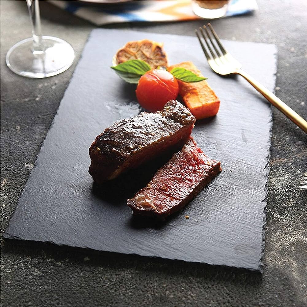 Fixtures Slate Platter/Plate 40 x 20cm